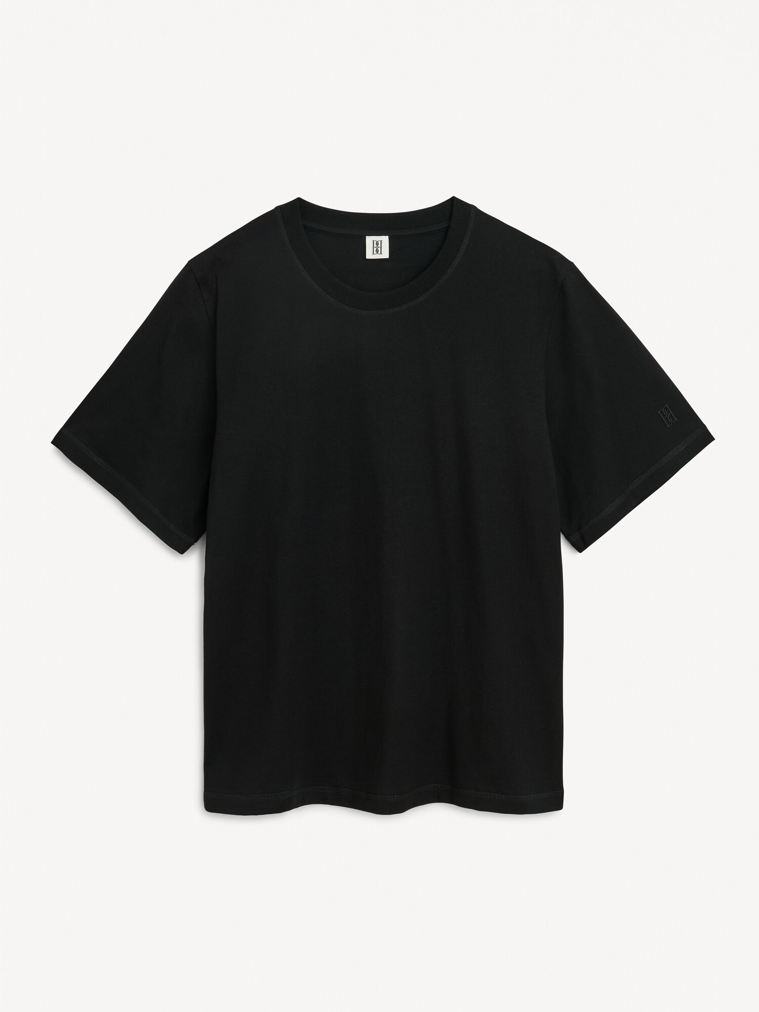 By Malene Birger Hedil T-shirt Topper Svarte | NO_BB24526