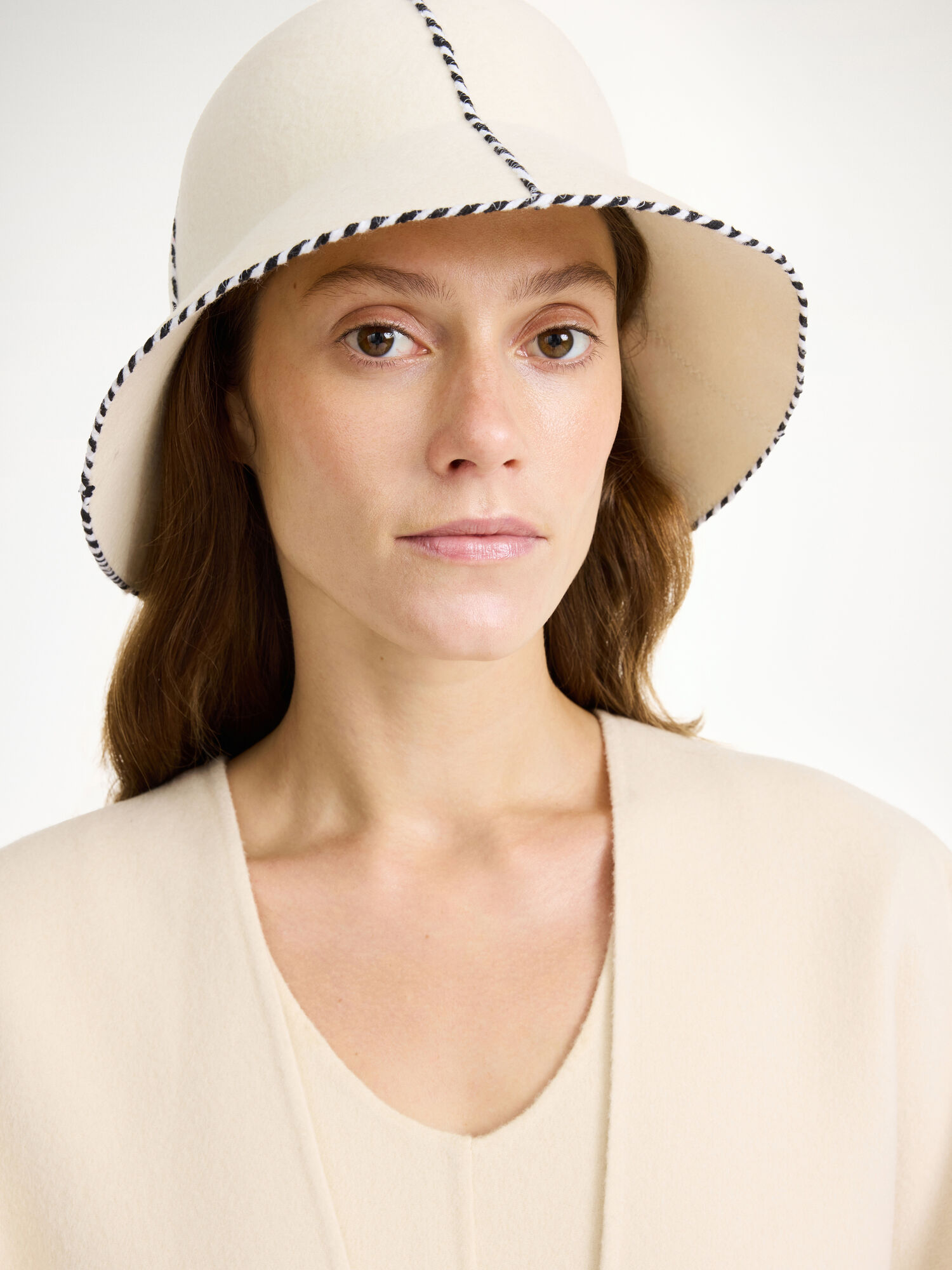 By Malene Birger Ilmura Wool Hat Annet Tilbehør Oyster Gray | NO_BB96465