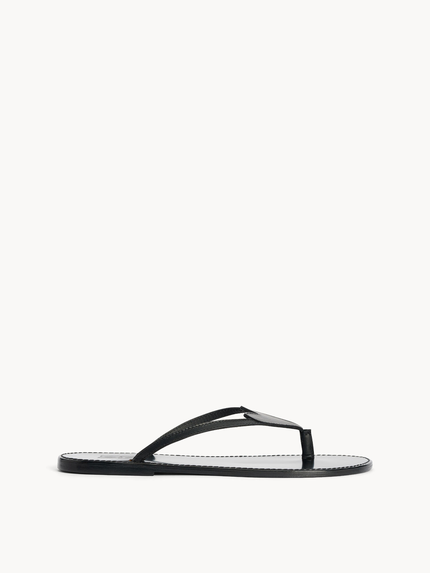 By Malene Birger Ladina Leather Sandals Sko Svarte | NO_BB90071