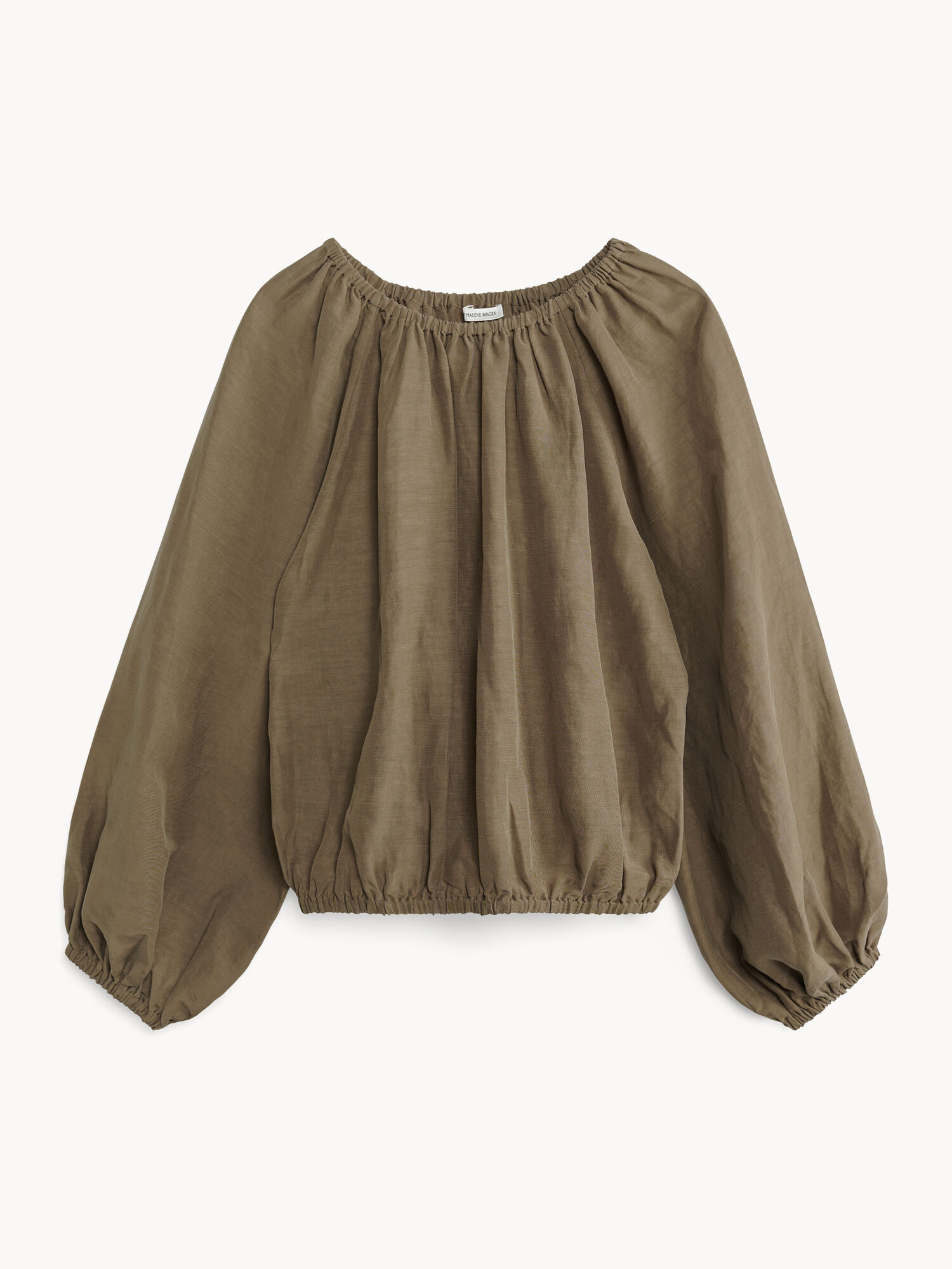 By Malene Birger Lalow Blouse Skjorte Shitake | NO_BB10342