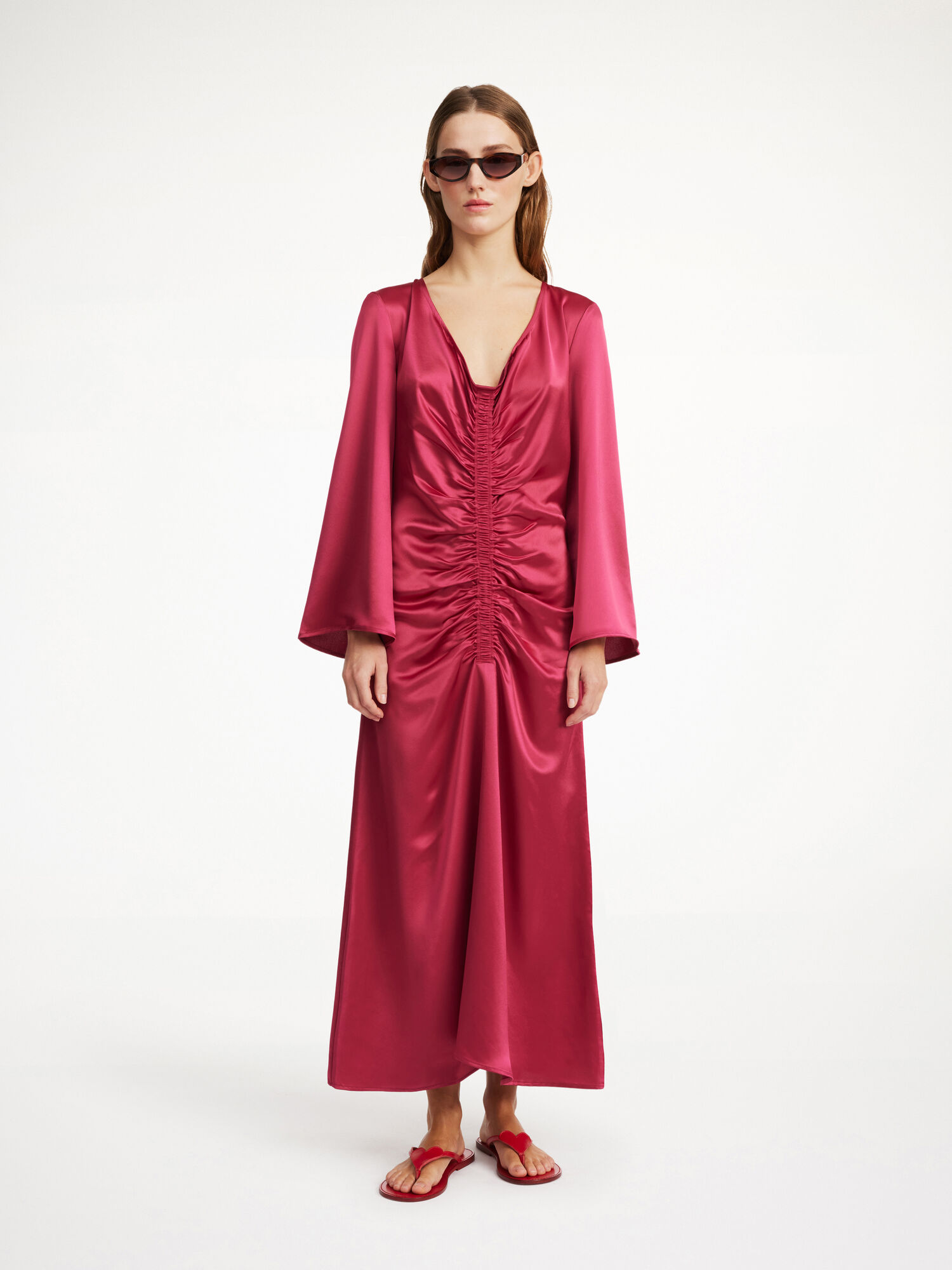 By Malene Birger Lavende Maxi Kjole Wild berries | NO_BB37601