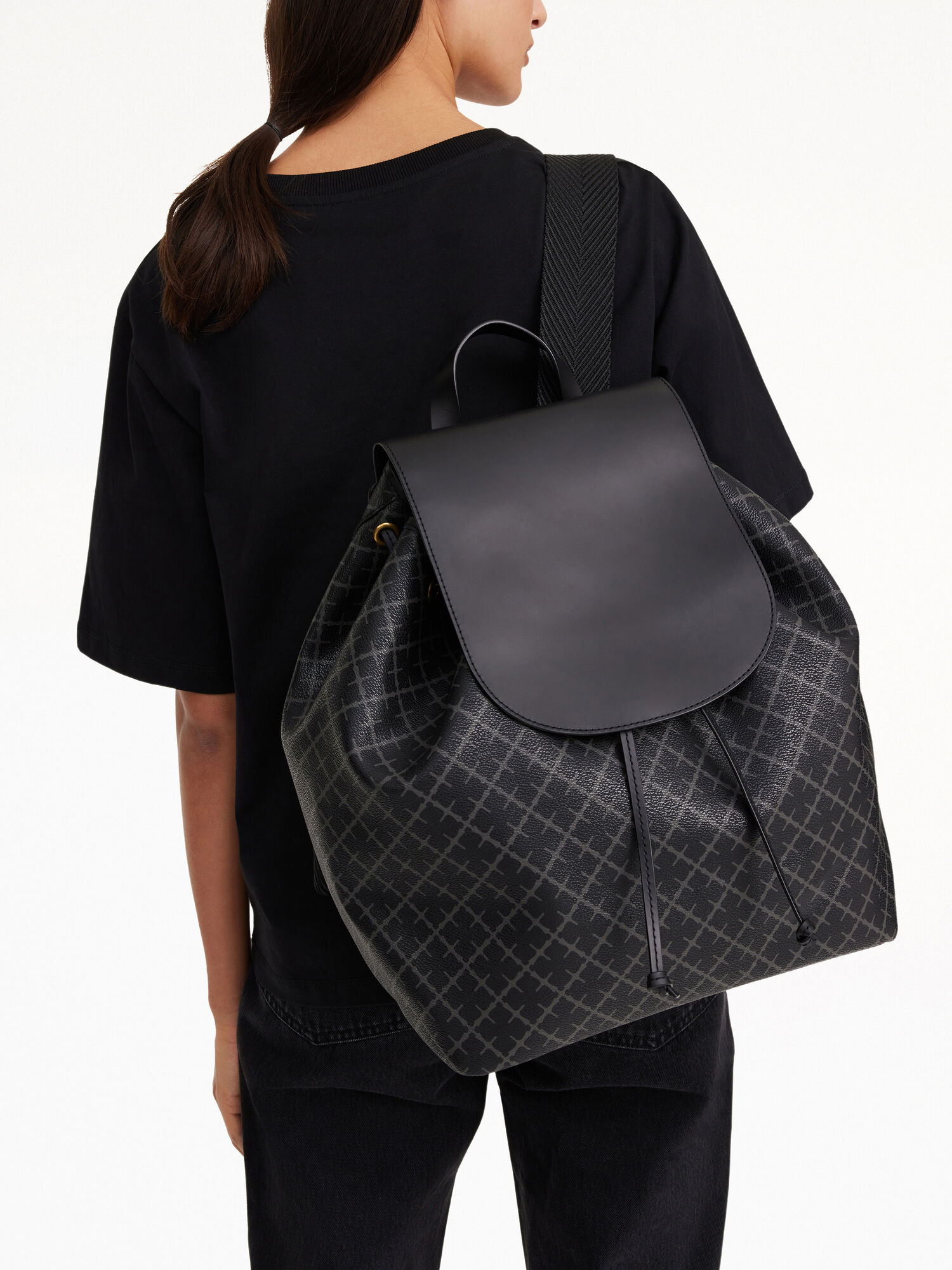 By Malene Birger Loenlo Backpack Vesker Charcoal | NO_BB51030