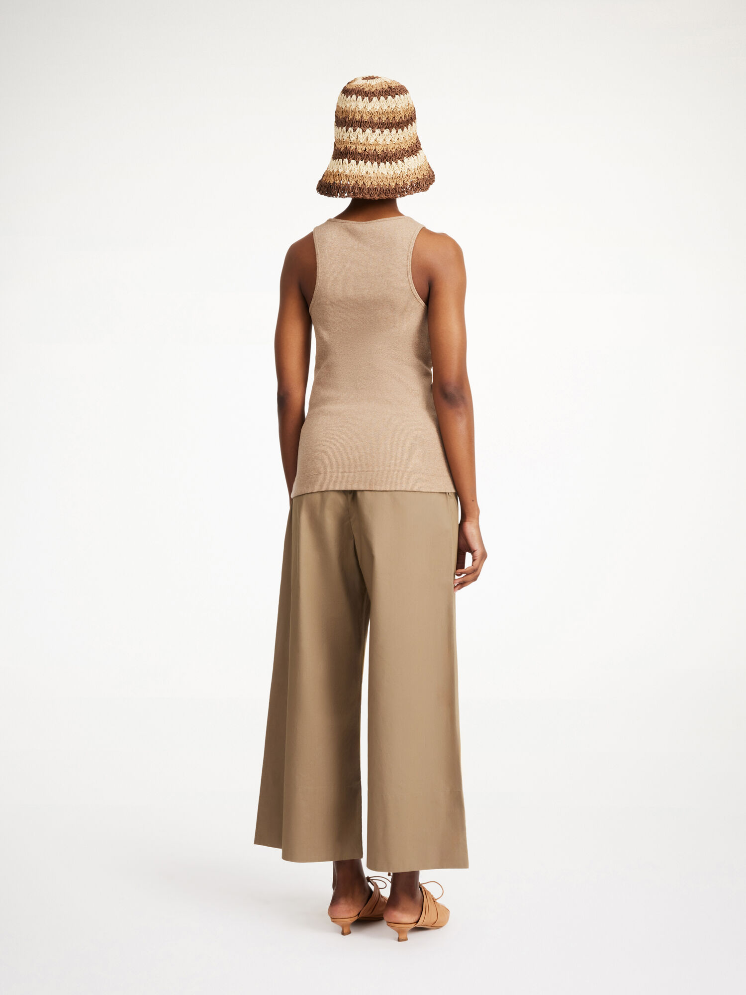 By Malene Birger Luisa High-waisted Bukser Shitake | NO_BB85772