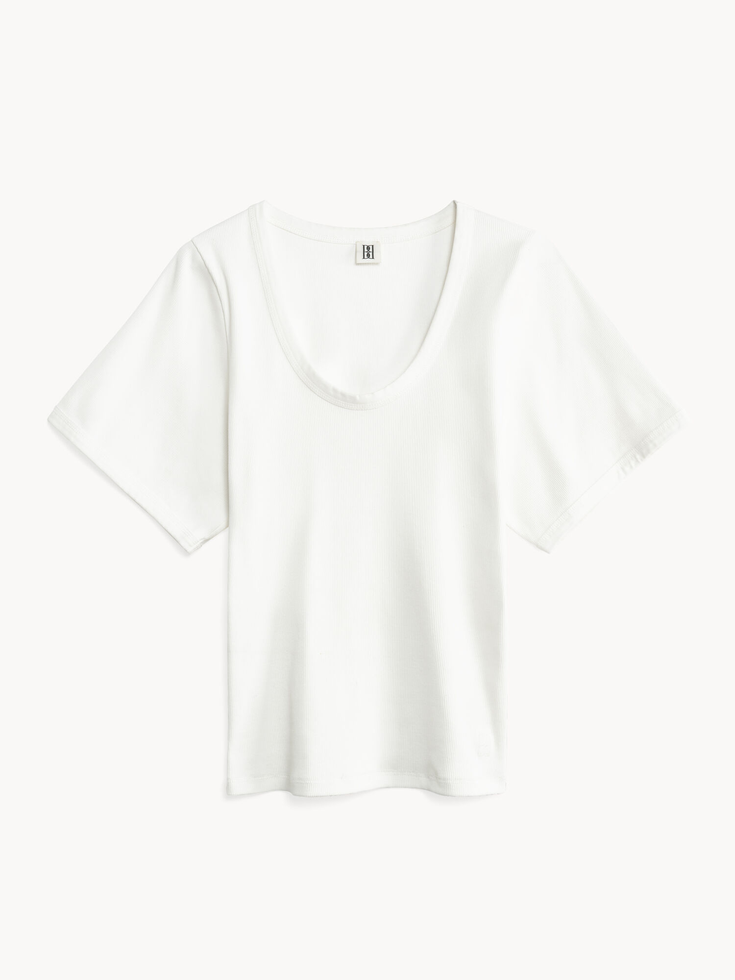 By Malene Birger Lunai T-shirt Topper Hvite | NO_BB36456