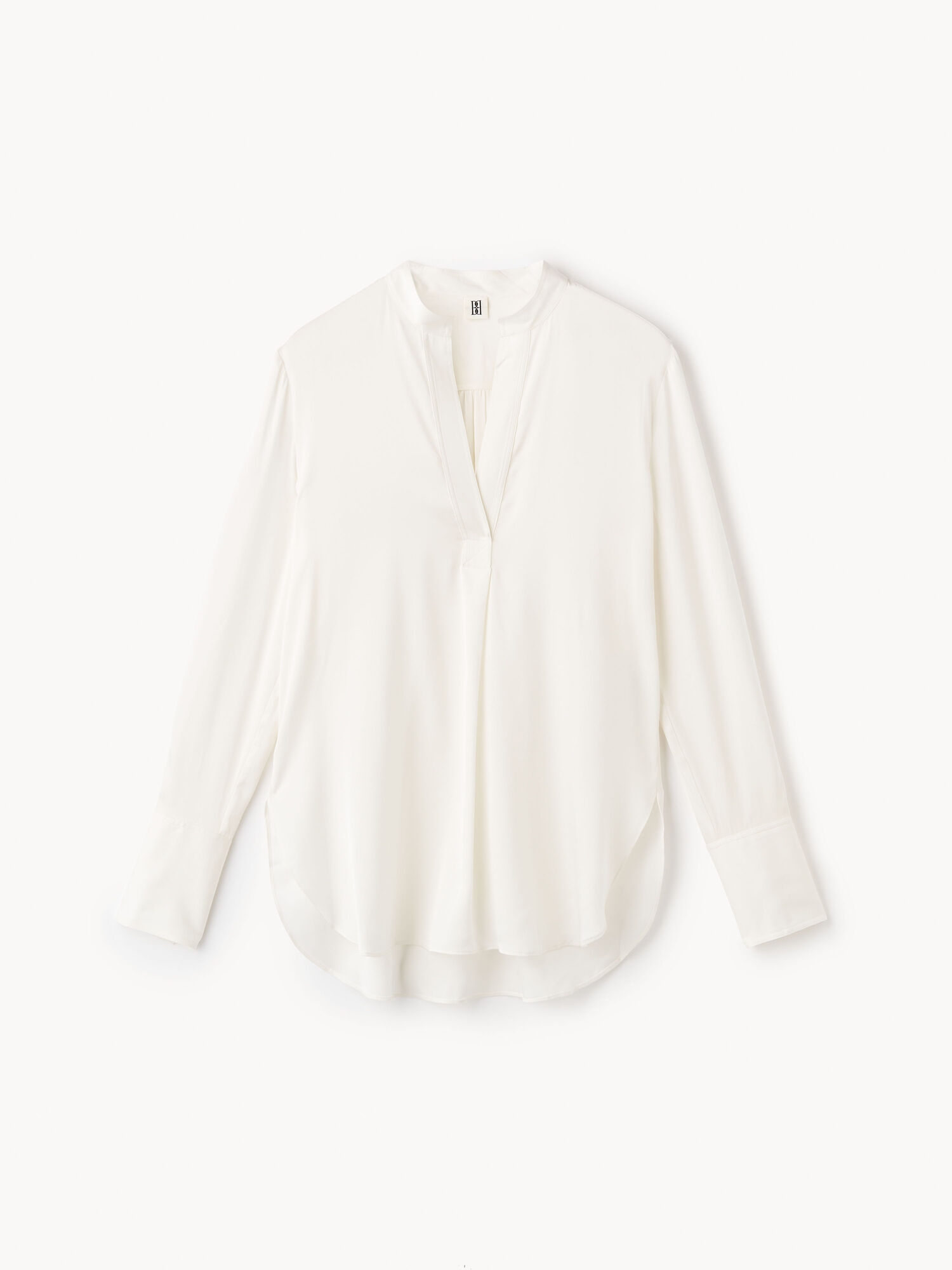 By Malene Birger Mabillon Silk Skjorte Hvite | NO_BB12175