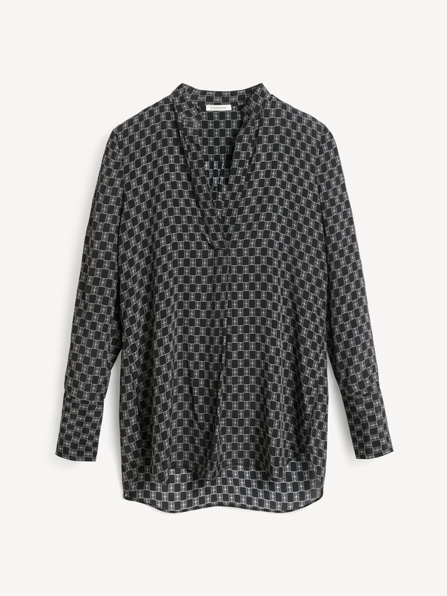 By Malene Birger Mabillon Skjorte Mono lined 050 | NO_BB57915