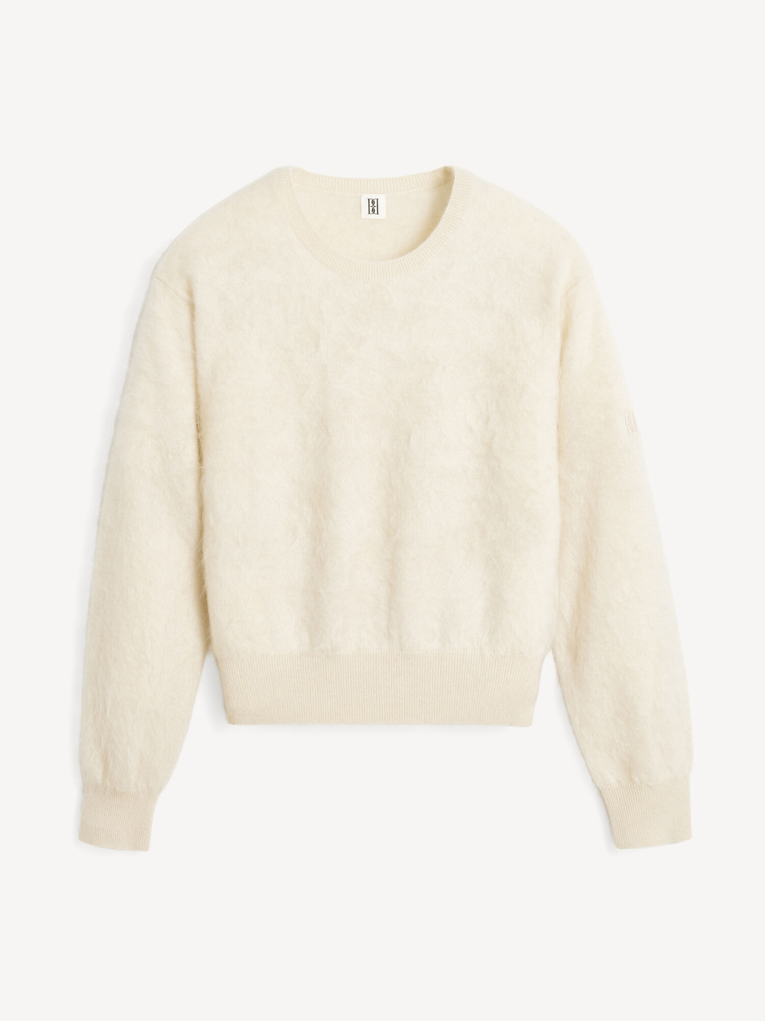 By Malene Birger Mantea Cashmere Sweater Strikkevarer Oyster Gray | NO_BB57408