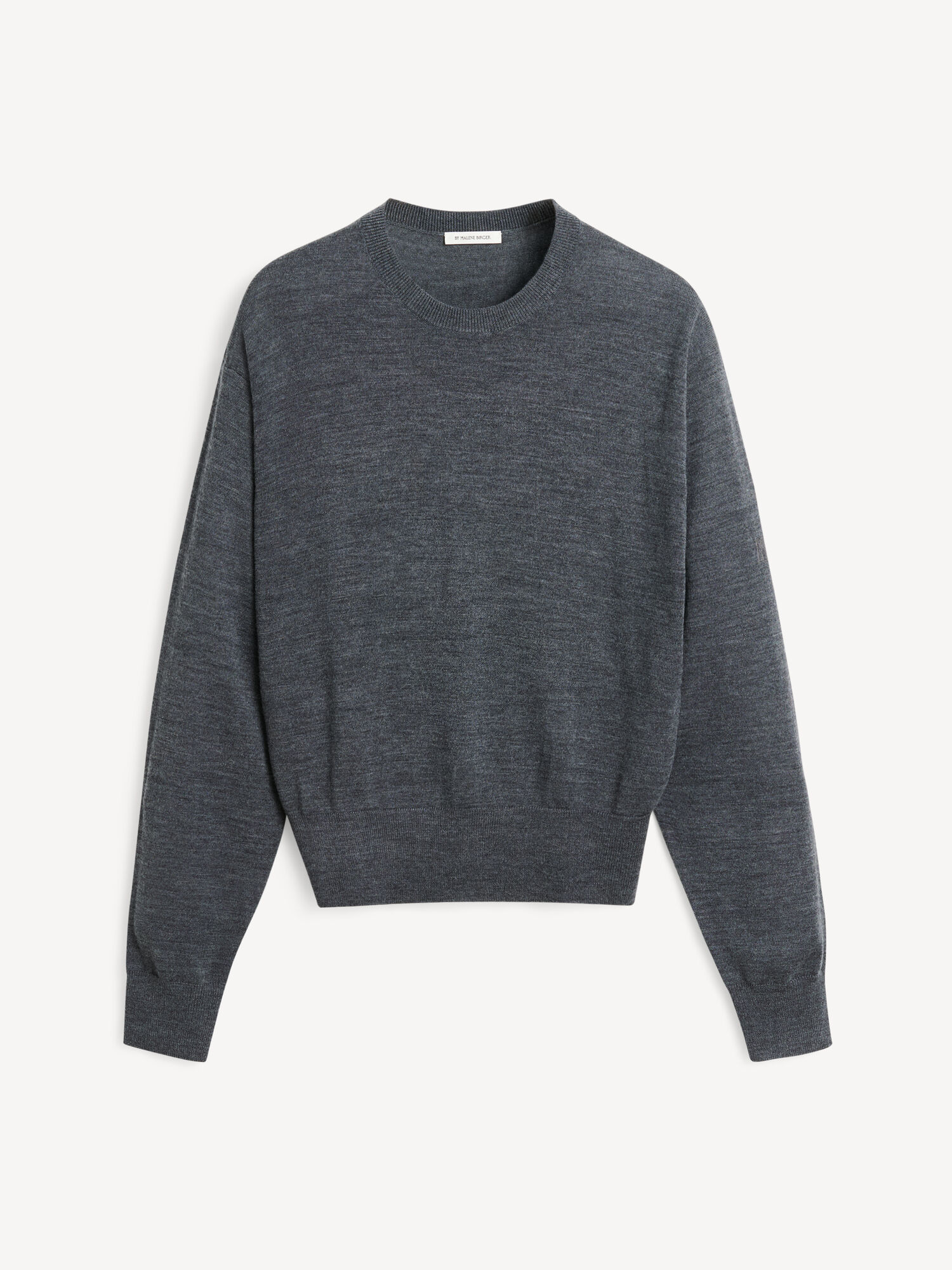 By Malene Birger Mantea Merino Wool Sweater Strikkevarer Grå | NO_BB98118