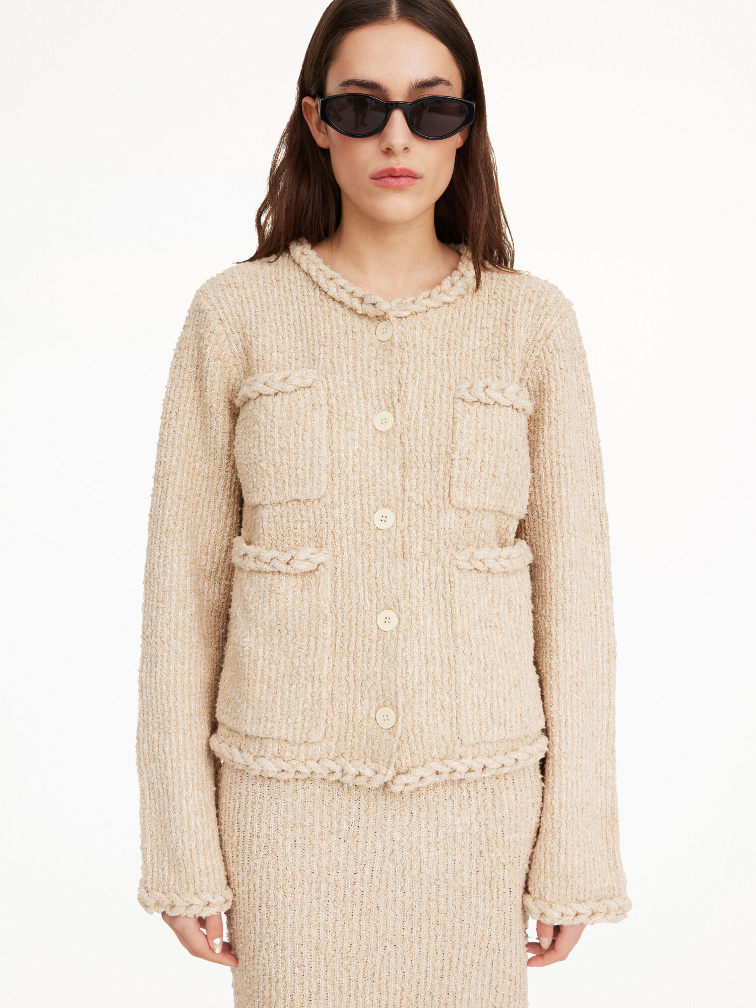 By Malene Birger Mariko Cardigan Strikkevarer Tehina | NO_BB71544