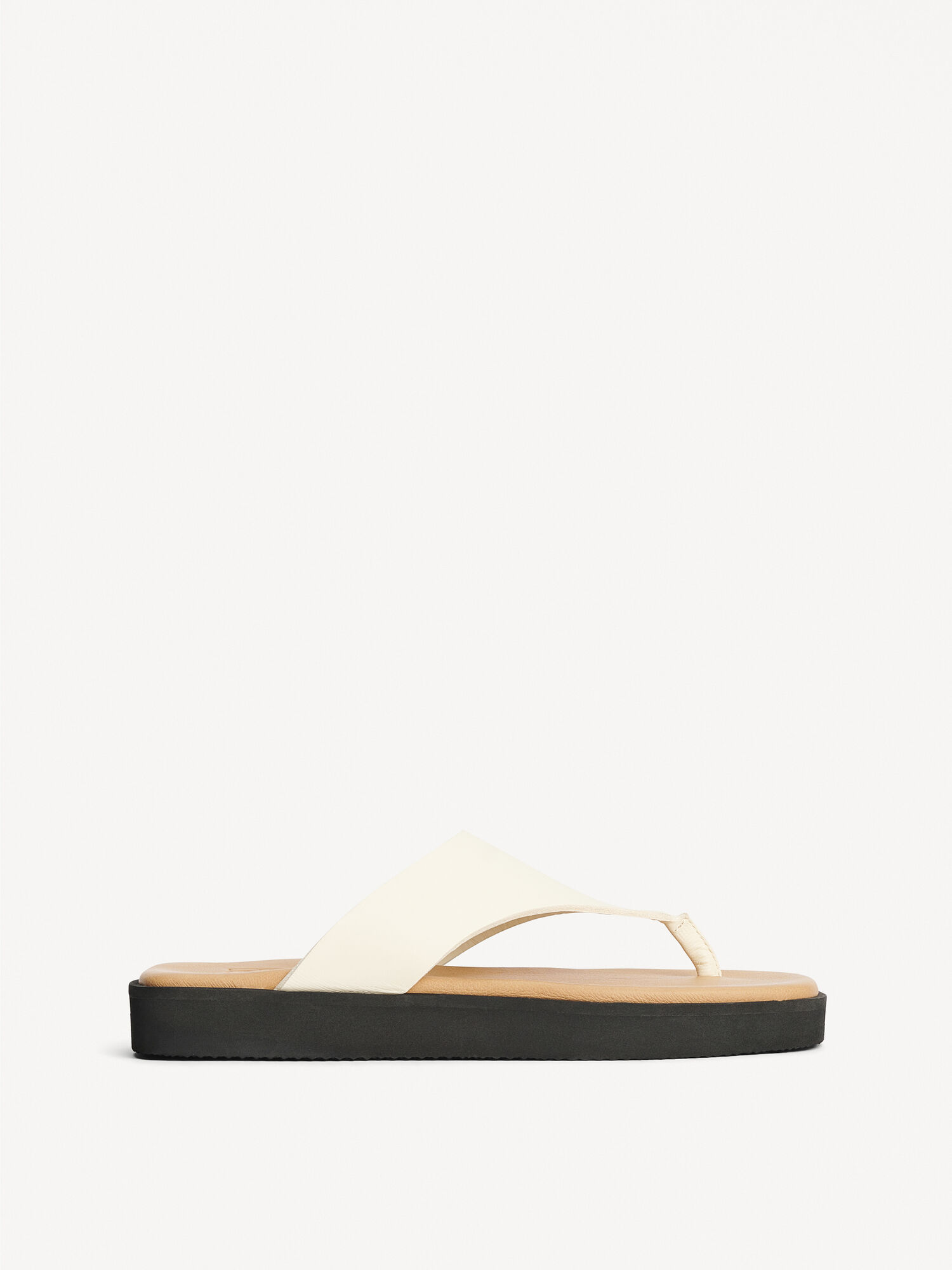 By Malene Birger Marisol Leather Sandals Sko Pisket Krem | NO_BB58951