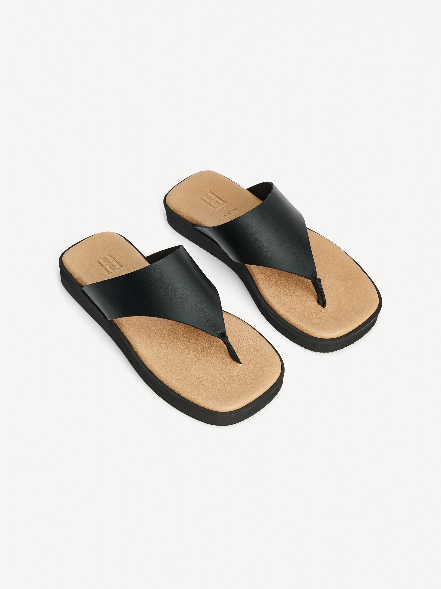 By Malene Birger Marisol Leather Sandals Sko Svarte | NO_BB91225