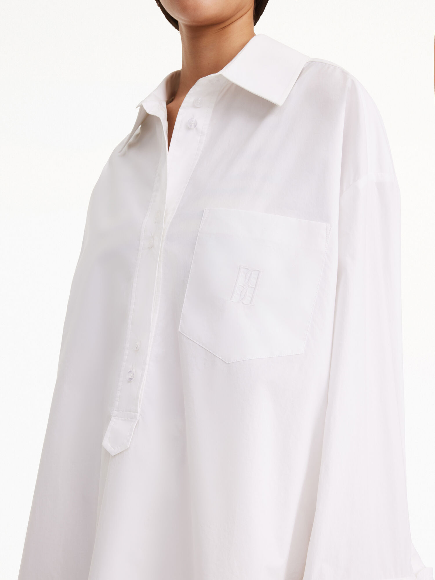 By Malene Birger Maye Organic Cotton Skjorte Hvite | NO_BB14211