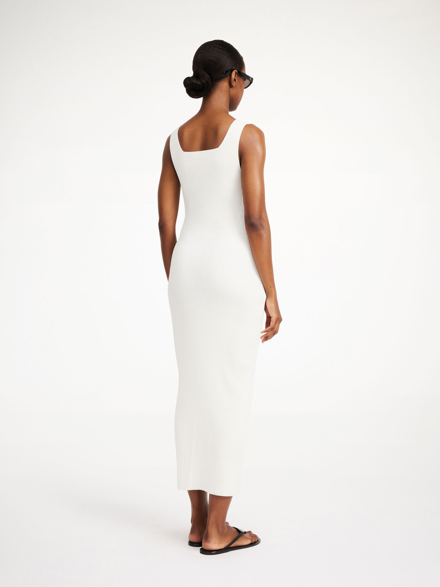 By Malene Birger Milelo Maxi Dress Strikkevarer Hvite | NO_BB97121