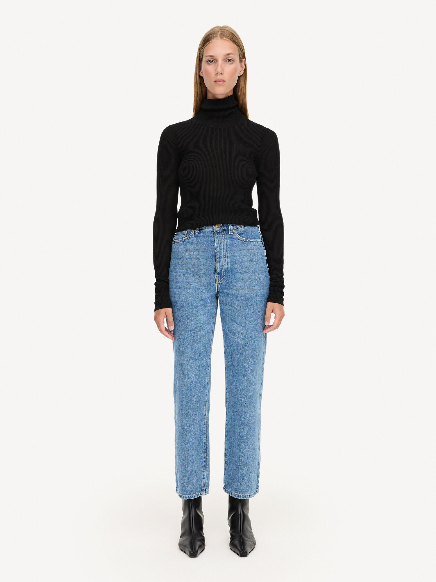 By Malene Birger Milium Organic Cotton Jeans Blå | NO_BB21010