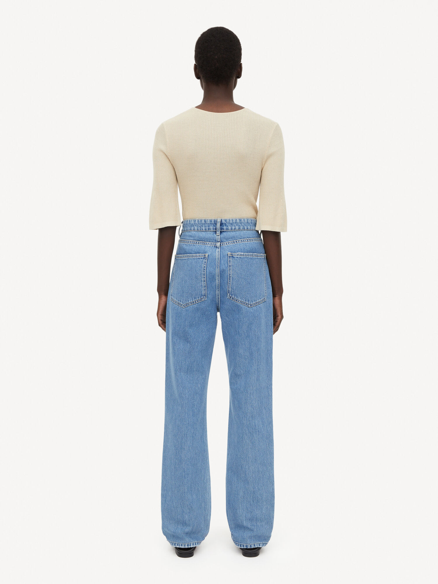 By Malene Birger Miliumlo Organic Cotton Jeans Blå | NO_BB44104