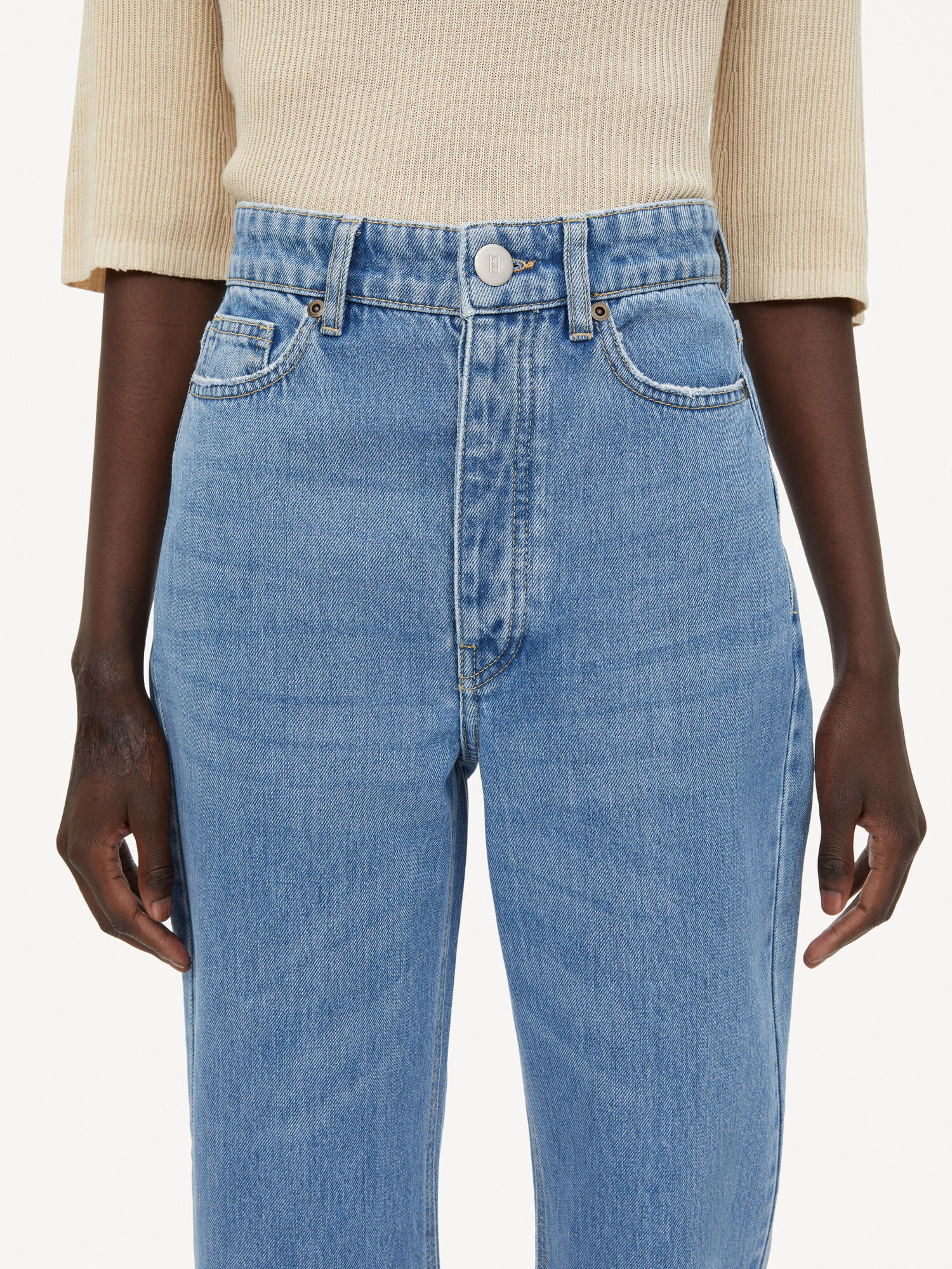 By Malene Birger Miliumlo Organic Cotton Jeans Blå | NO_BB44104