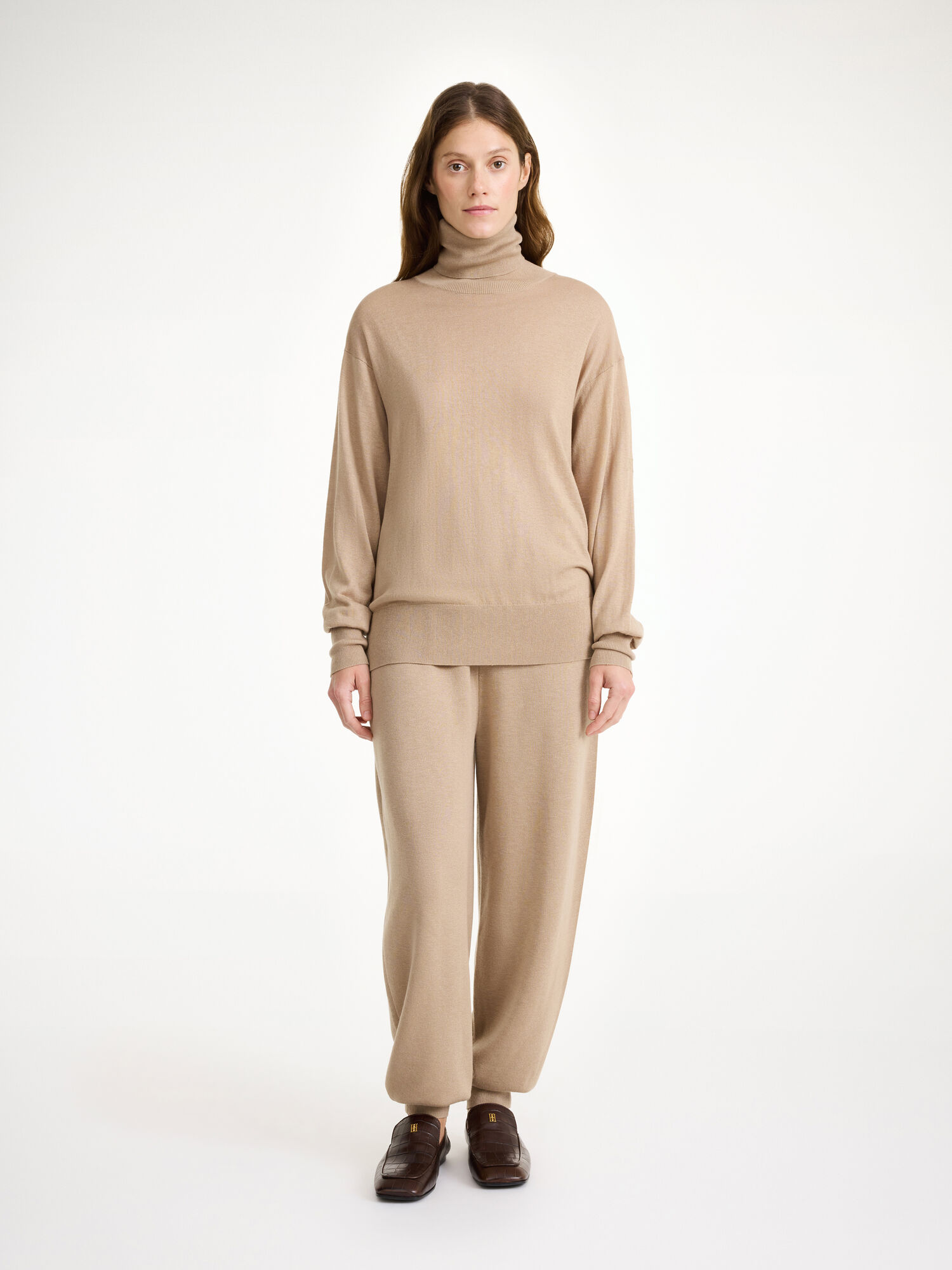 By Malene Birger Mohsen Turtleneck Sweater Strikkevarer Nomad | NO_BB98866