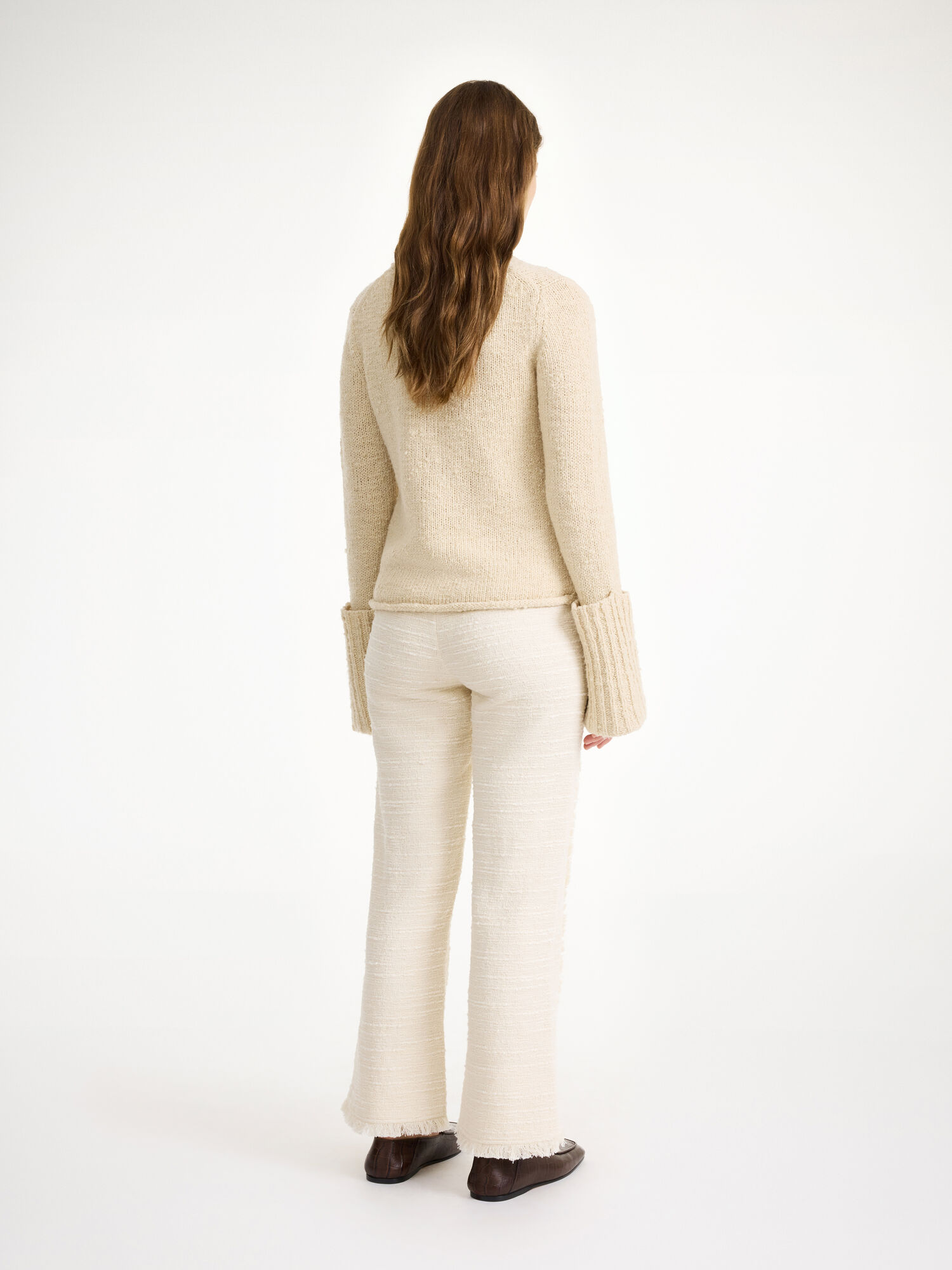 By Malene Birger Nadihas High-waist Bukser Hvite | NO_BB70188