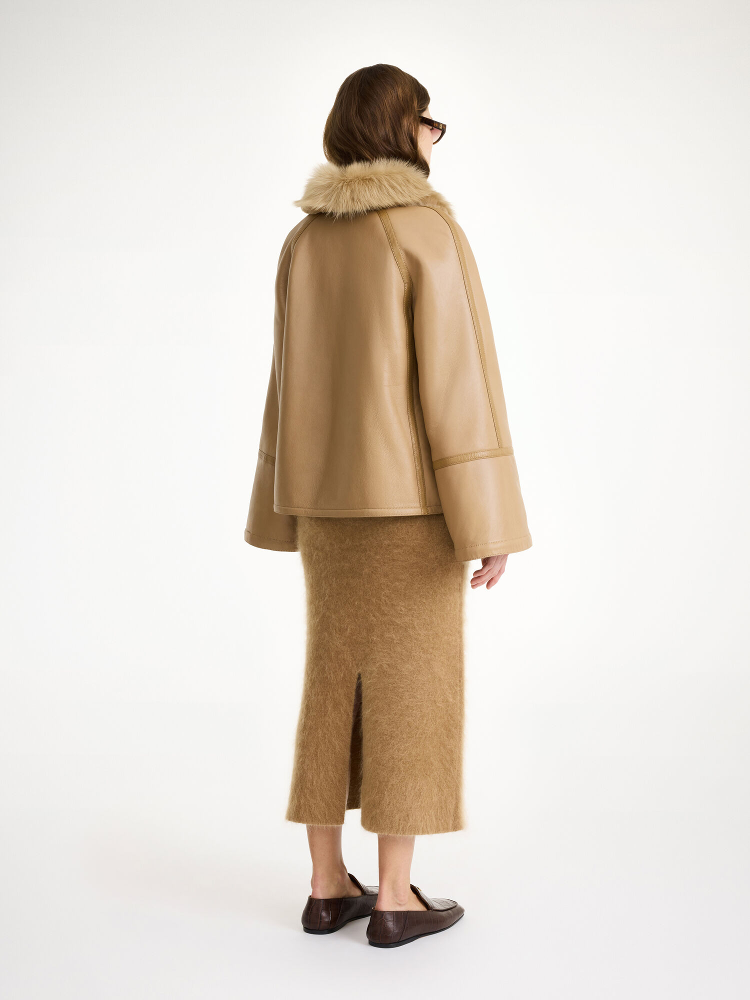 By Malene Birger Odellies Shearling Jakker Tannin | NO_BB40487