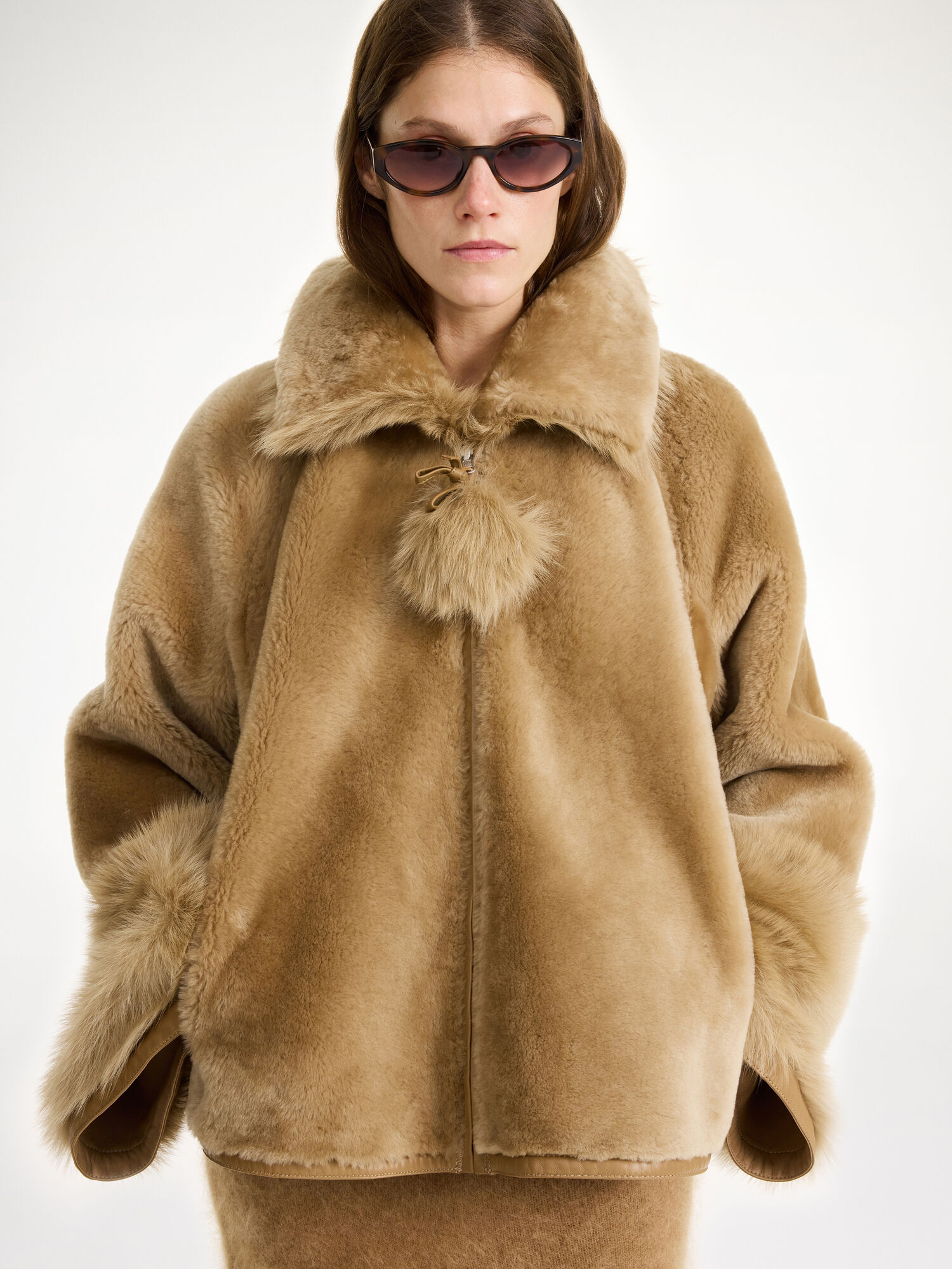 By Malene Birger Odellies Shearling Jakker Tannin | NO_BB40487