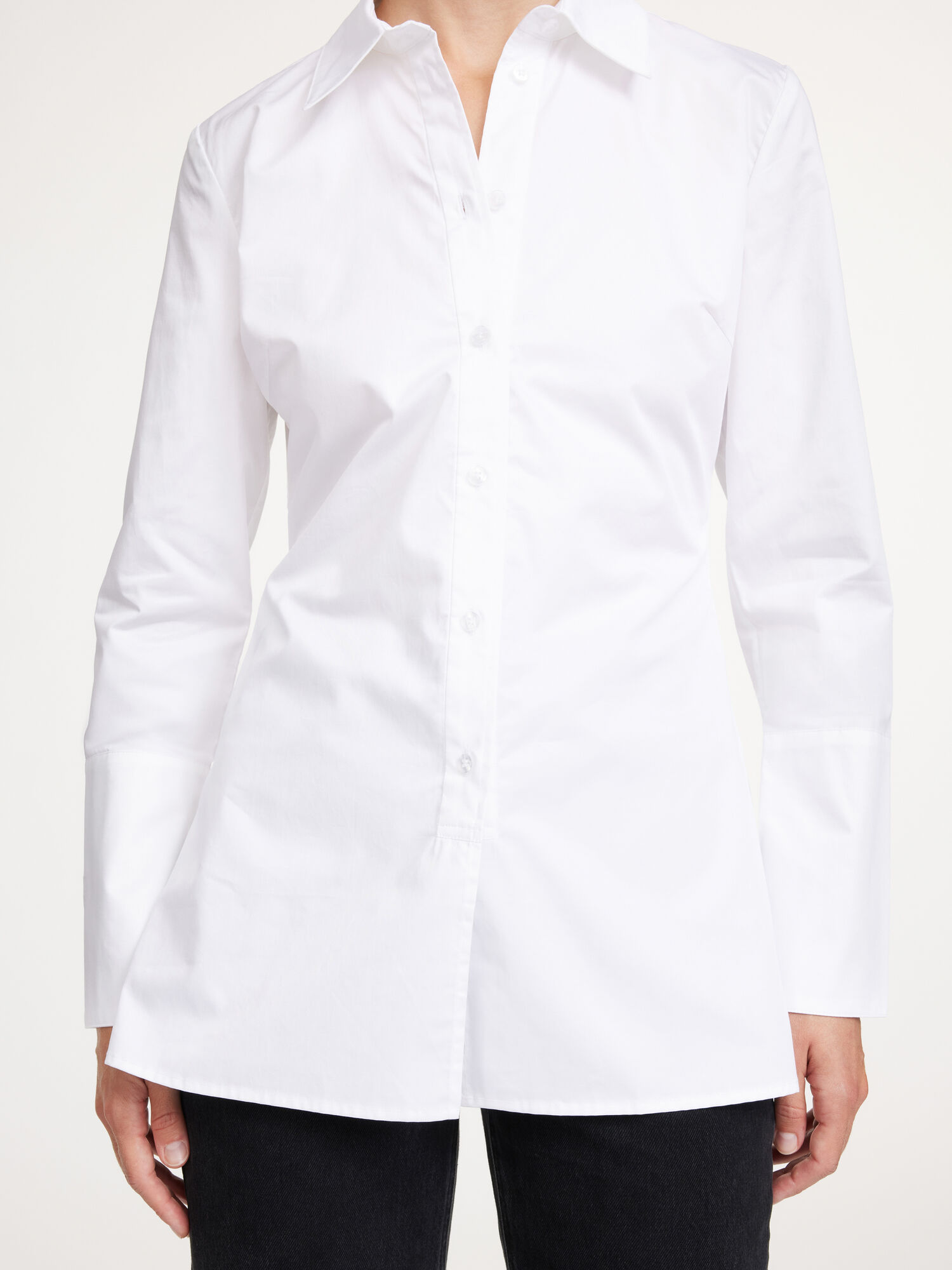 By Malene Birger Padano Organic Cotton Skjorte Hvite | NO_BB29797