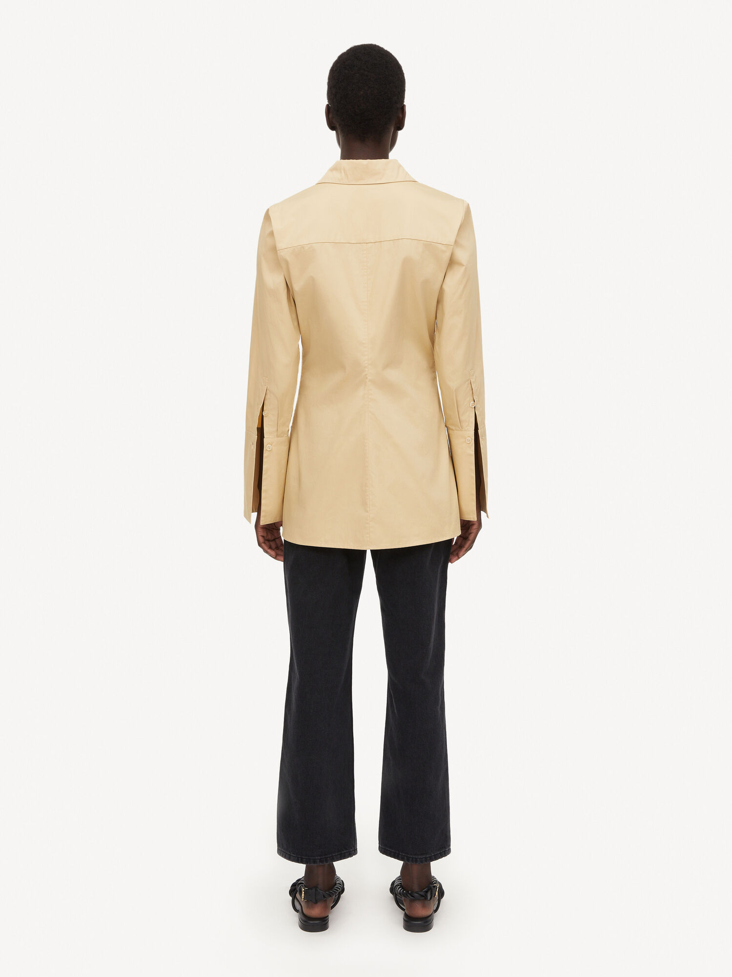 By Malene Birger Padano Organic Cotton Skjorte Mørke | NO_BB43950