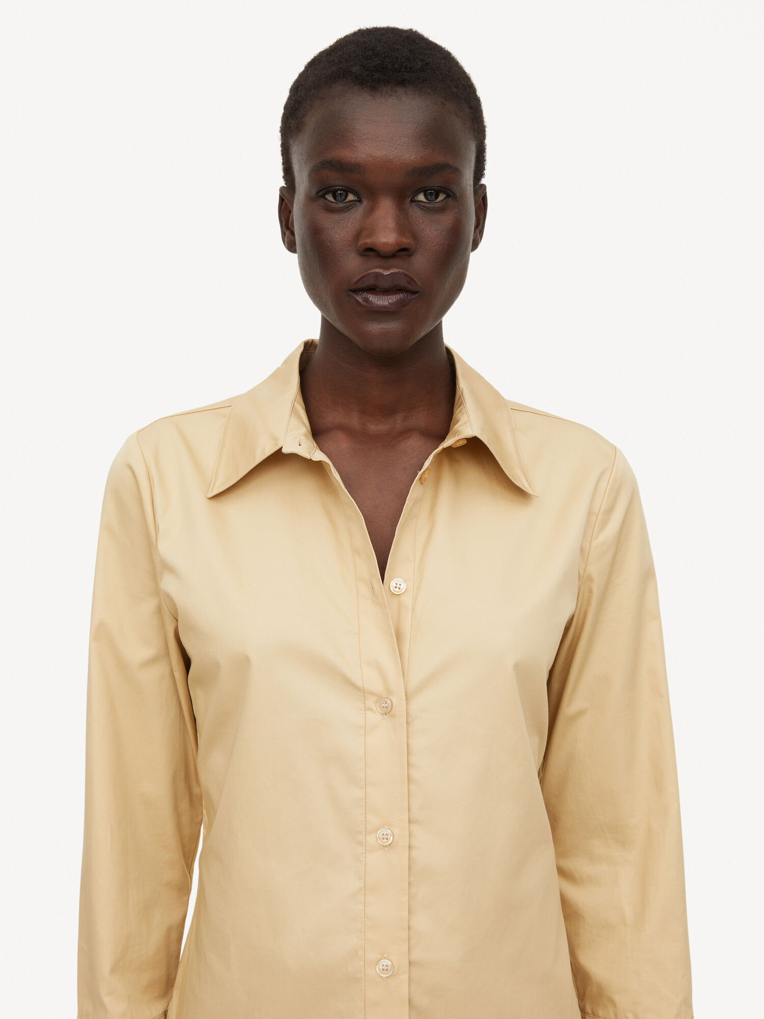 By Malene Birger Padano Organic Cotton Skjorte Mørke | NO_BB43950