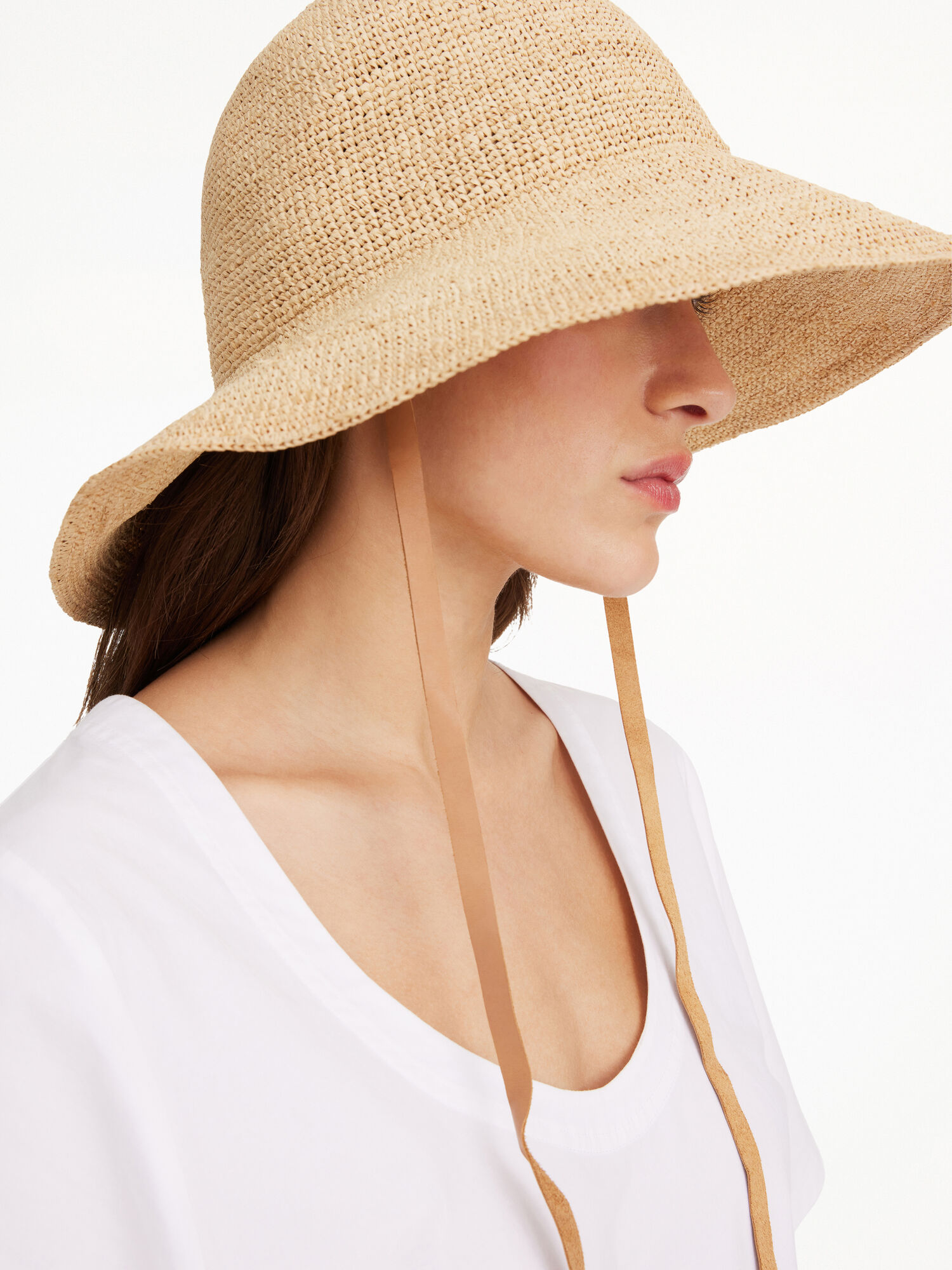 By Malene Birger Rafiah Straw Hat Annet Tilbehør Lyse | NO_BB25091