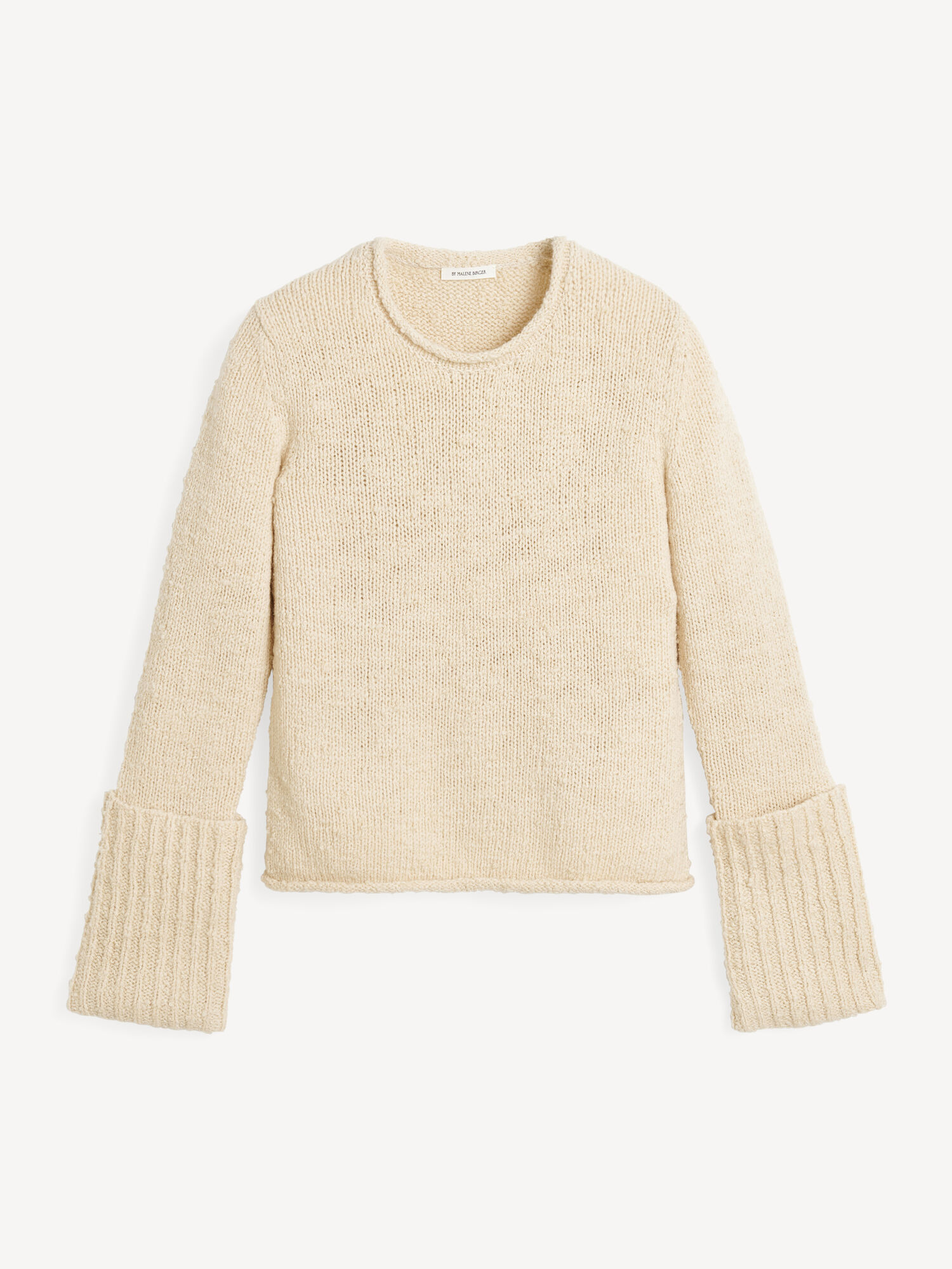 By Malene Birger Sorena Sweater Strikkevarer Oyster Gray | NO_BB99170