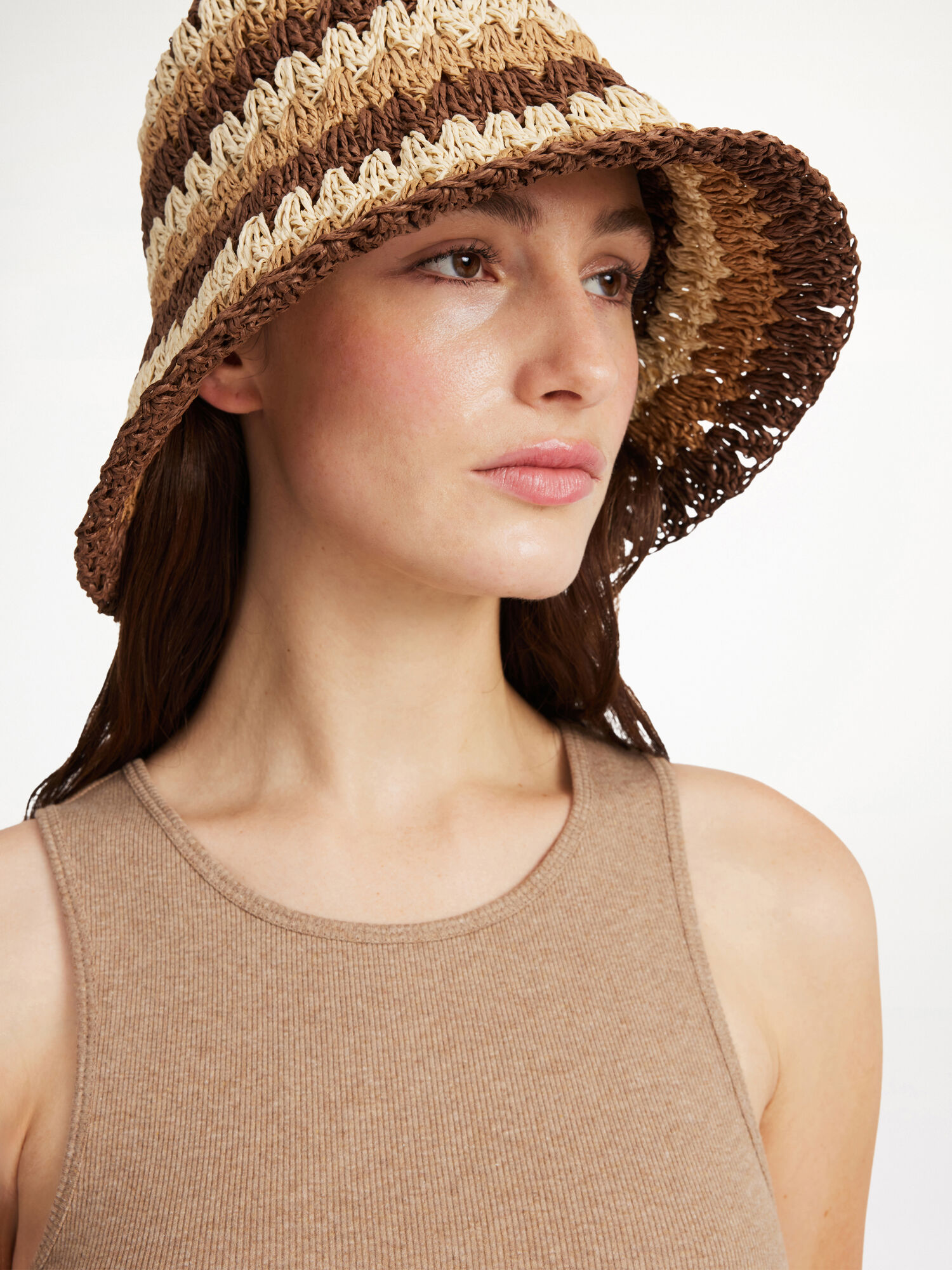 By Malene Birger Strawie Hat Annet Tilbehør Kaffe | NO_BB45893