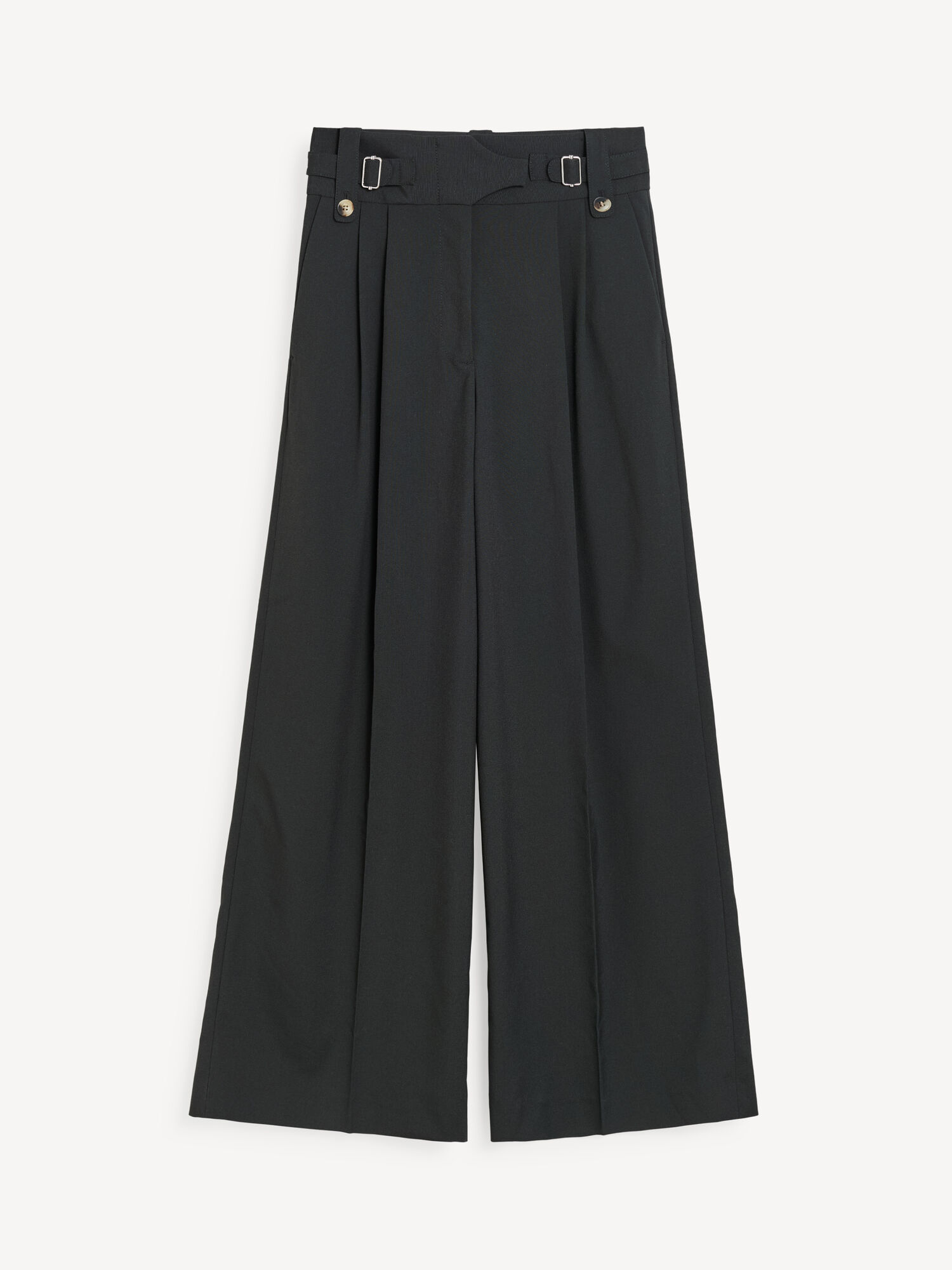 By Malene Birger Taal High-waisted Bukser Svarte | NO_BB89977