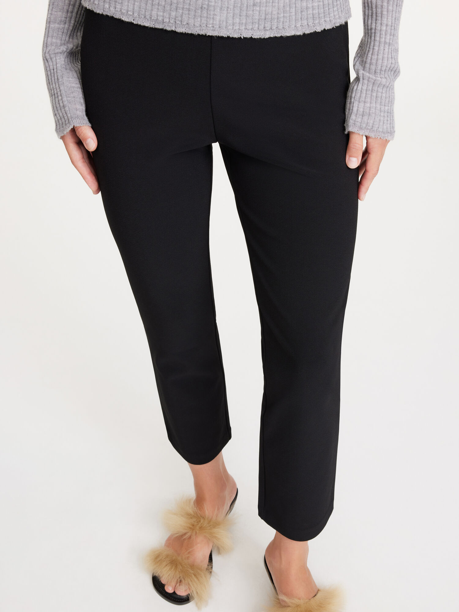 By Malene Birger Vilea Cropped Bukser Svarte | NO_BB20394